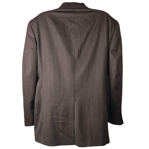 Austin Reed Brown 3 Button Vintage Career Business Blazer Jacket Men's Size 43S - Picture 4 of 11